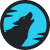 CryptoPanic logo blue