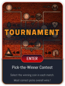 Red Fog Tournaments require player\'s to pick one coin in each match