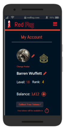 Monitor your campaign progress, token balance, results, and redeem prizes